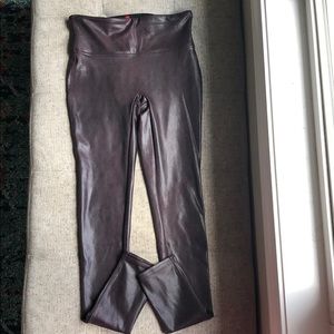 SPANX Faux Leather leggings